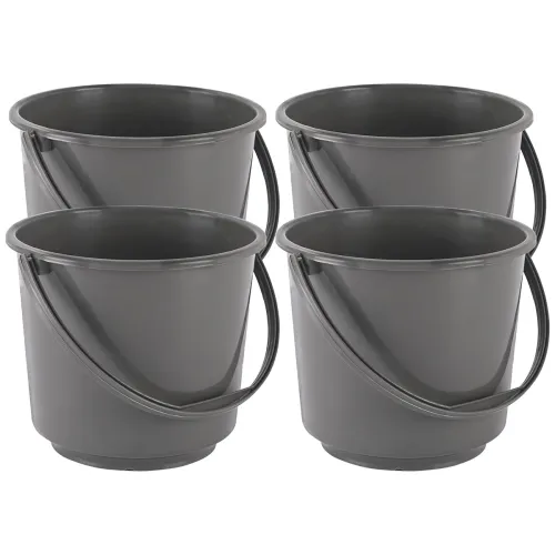 Image of Kuber Industries 4 Pcs Compact Size Plastic 5 Litre Bucket for Kitchen