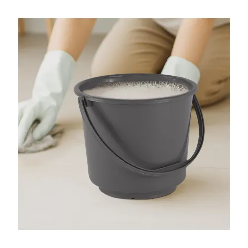 Image of Kuber Industries 5 Litre Compact Size Plastic Bucket for Kitchen Cleaning & Water Storag