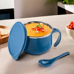 Kuber Industries 600ml Soup Bowl