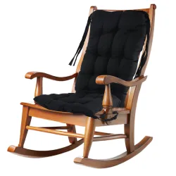 Kuber Industries Chair Cushions for Sitting | 18x48 Inch - Super Comfy Long Rocking Chairs Cushion | Chair Pad for Home,