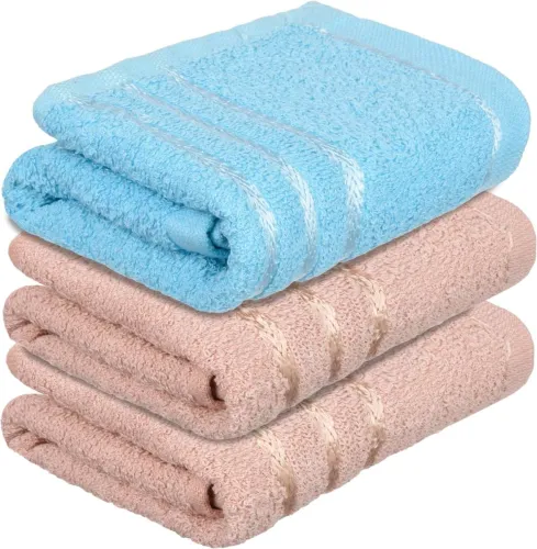 Image of KUBER INDUSTRIES Cotton 400 GSM Face, Hand Towel (Pack of 3)