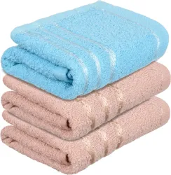 KUBER INDUSTRIES Cotton 400 GSM Face, Hand Towel (Pack of 3)