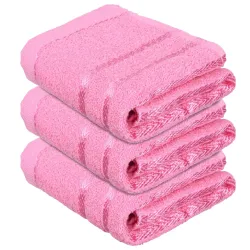 Kuber Industries Face Towel | Cotton Towels for Facewash | Towels for Daily use | Workout Hand Towel | Lining Design | 1