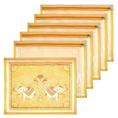 Image of Kuber Industries cotton Saree Cover