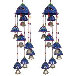 Kuber Industries Decorative Windchime with 8 Bells (Po2)