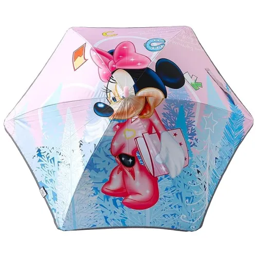 Image of Kuber Industries Disney Mickey Mouse Print Umbrella For Kids (Multi)