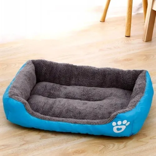 Image of Kuber Industries Dog & Cat Super Soft Plush Top Pet Bed 