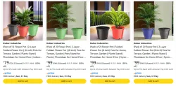Kuber Industries Flower Pot starting at ₹79