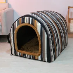 Kuber Industries Foldable Igloo Dog House