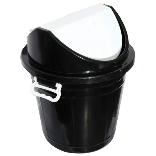 Image of Kuber Industries Plastic Swing Lid Garbage Waste Dustbin for Home