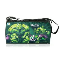 Kuber Industries Gym Bag | Marvel Hulk | Nylon Unisex Duffle Bag