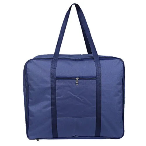 Image of Kuber Industries Rexine Jumbo Underbed Moisture Proof Storage Bag