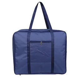 Kuber Industries Rexine Jumbo Underbed Moisture Proof Storage Bag