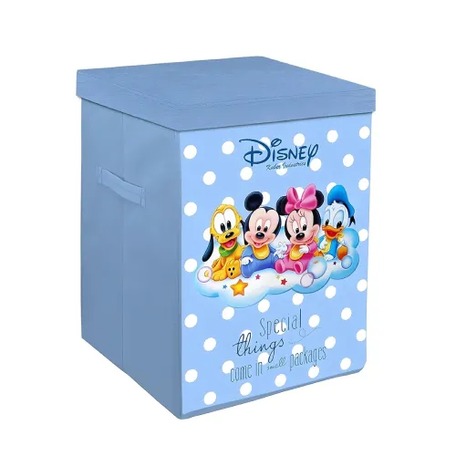 Image of Kuber Industries Mickey Print Laundry Basket