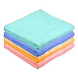 Kuber Industries Microfiber Cleaning Towel 24x16 Inch Pack of 3