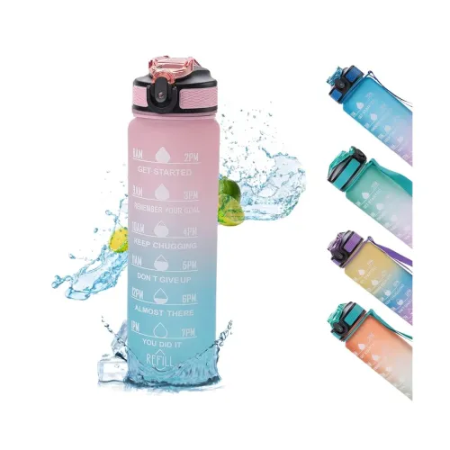 Image of Kuber Industries Motivational Water Bottle 