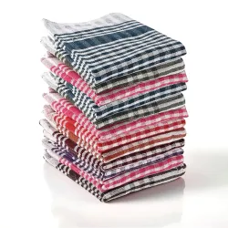 Kuber Industries Pack of 12 Cotton Kitchen Cloth/Napkins | Fridge, Table