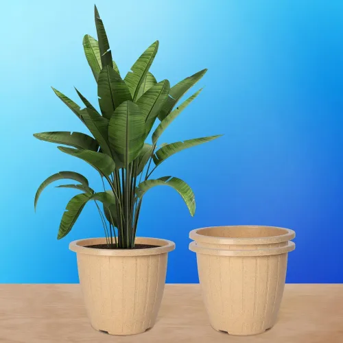 Image of Kuber Industries Pack of 3 Flower Pot