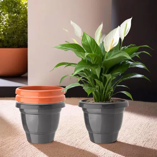 Image of Kuber Industries (Pack of 4) Flower Pot