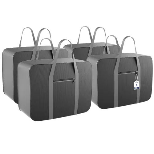 Image of Kuber Industries Pack of 4 Nylon Large King Size Storage Box
