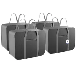 Kuber Industries Pack of 4 Nylon Large King Size Storage Box