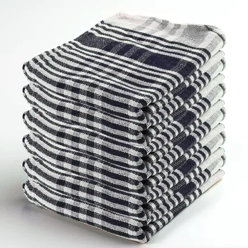 Image of Kuber Industries Pack of 6 Cotton Kitchen Cloth /Napkins | Fridge, Table, Kitchen Platform Cleaning & Roti Napkins | 16x