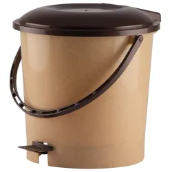 Kuber Industries Plastic Pedal Dustbin 7 Litre