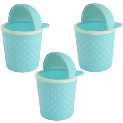 Kuber Industries (Pack of 3) Table Dustbin