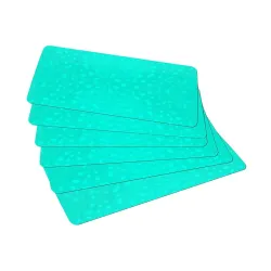 Kuber Industries PVC Stone Print Fridge Mat Set of 6|Water Proof Refrigerator