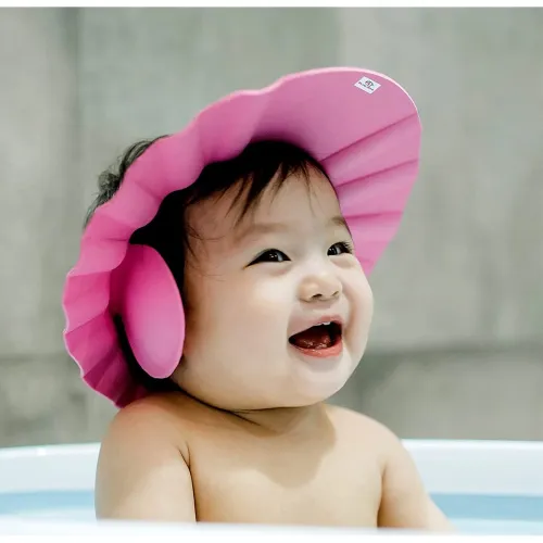 Image of Kuber Industries Silicone Baby bath Shower Cap