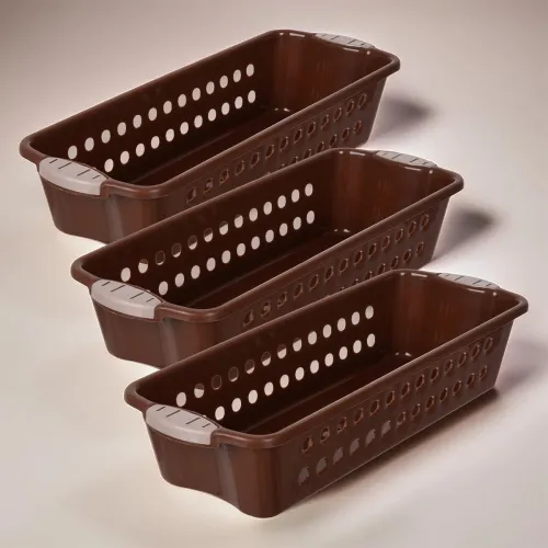 Image of Kuber Industries Storage Basket Pack of 3