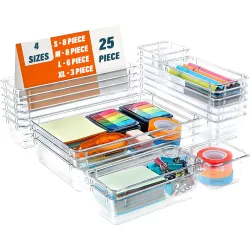 Kuber Industries Storage Organizer Set 25 Piece Set