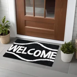 Kuber Industries Super Soft Door Mats 16x24 Inches for Home