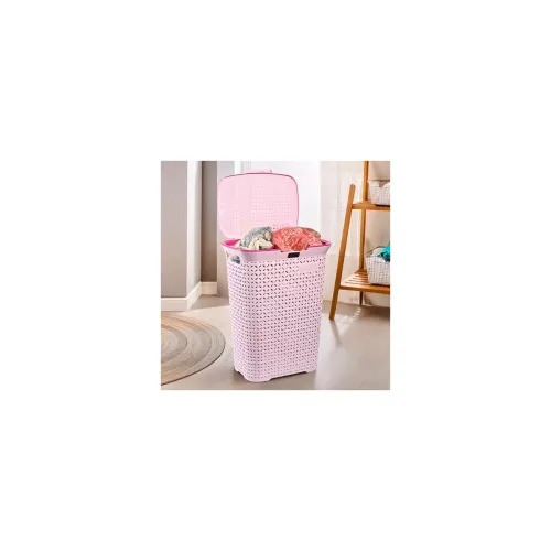 Image of Kuber Industries 70 Ltrs Plastic Large Laundry Basket 