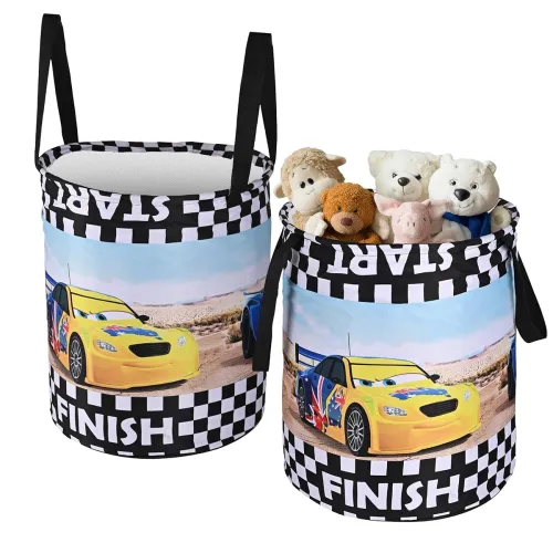 Image of Kuber Industries Po2 Foldable 45L Toys Organizer