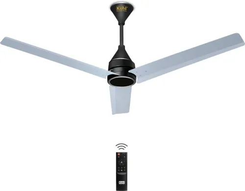 Image of KUHL Arctis A4 BLDC Technology | Low Noise with 5 Year Warranty BLDC Motor with Remote 1200 mm Ceiling Fan (5 Star | Sil