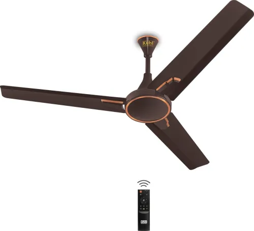 Image of KUHL Prima A1 BLDC Ceiling Fan 1200mm (5-Star, Remote, Espresso)