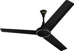 KUHL Prima A 1200mm BLDC Ceiling Fan (Black, 5star)