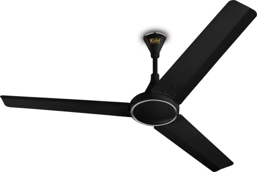 Image of KUHL Prima A 1200mm BLDC Ceiling Fan – 5 Star, Black