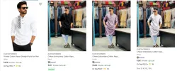 Kurtaformen Mens Kurtas upto 84% Discount