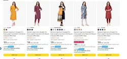 Kurtas & Kurtis at up to 88% Discount