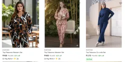 Kvetoo Womens Co-Ords Set upto 83% Discount