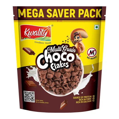 Image of Kwality Choco Flakes 1.2kg (Zero Maida, No Preservatives) 