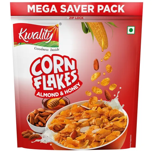 Image of Kwality Corn Flake Almond & Honey 1kg