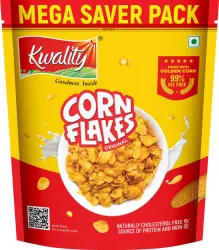 Kwality Corn Flakes Breakfast Cereal Pouch 800g