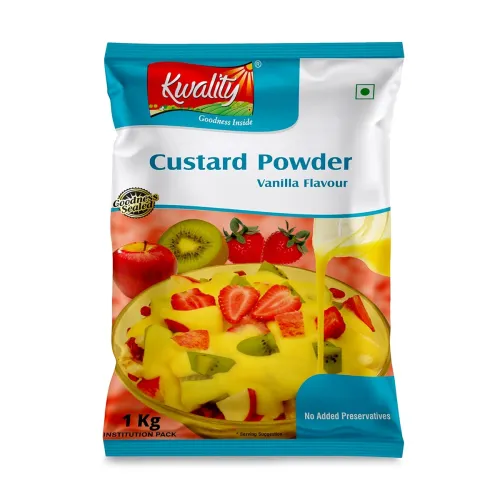 Image of Kwality Custard Powder 1kg (Vanilla Flavor), Smooth & Creamy Custard