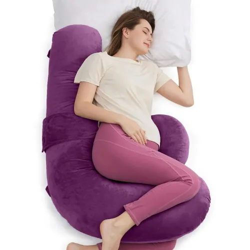 Image of Kwality Dreams J-Shaped Pregnancy Pillow