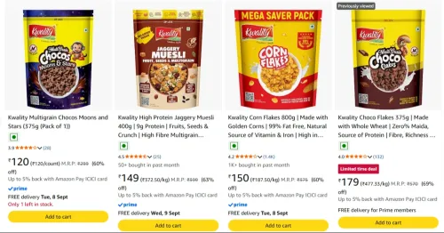 Image of Kwality Flakes at minimum 60% Discount
