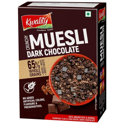 Image of Kwality Muesli Crunchy Dark Chocolate 400g