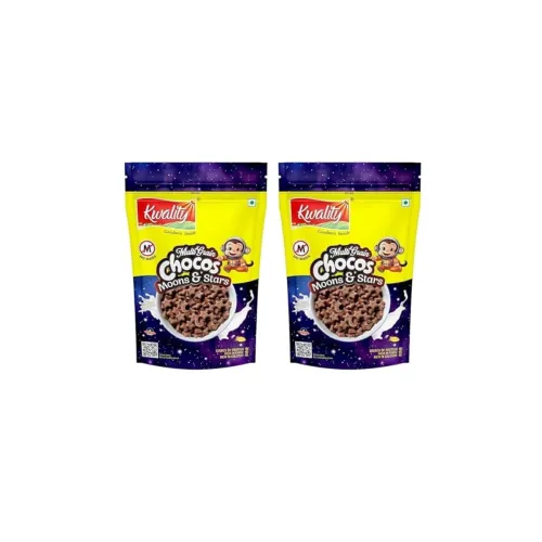 Image of Kwality Multigrain Chocos Moons and Stars 375g (pack of 2)